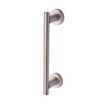 M Marcus Heritage Brass 19mm Bar Door Pull Handle with base 280mm length